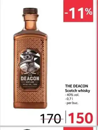 Selgros THE DEACON Scotch whisky Ofertă