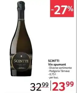 Selgros SCINTTI Vin spumant Ofertă