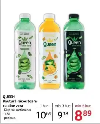 Selgros QUEEN Băutură răcoritoare cu aloe vera Ofertă