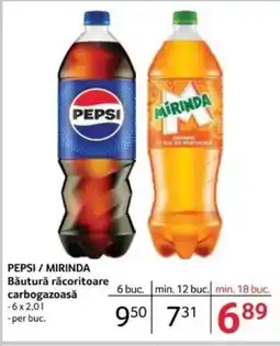 Selgros PEPSI / MIRINDA Băutură răcoritoare carbogazoasă Ofertă