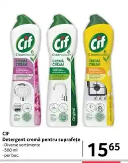 Selgros CIF Detergent cremă pentru suprafețe Ofertă