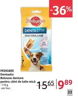 Selgros PEDIGREE Dentastix Batoane dentare pentru câini de talie mică Ofertă