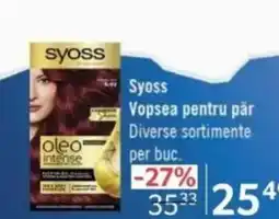 Selgros SYOSS Vopsea pentru păr Ofertă