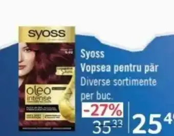 Selgros SYOSS Vopsea pentru păr Ofertă