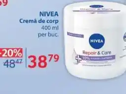 Selgros NIVEA Cremă de corp Ofertă