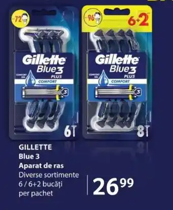 Selgros GILLETTE Blue 3 Aparat de ras Ofertă