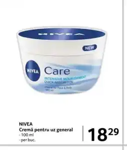 Selgros NIVEA Cremă pentru uz general Ofertă