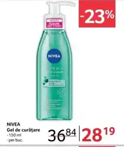 Selgros NIVEA Gel de curățare Ofertă