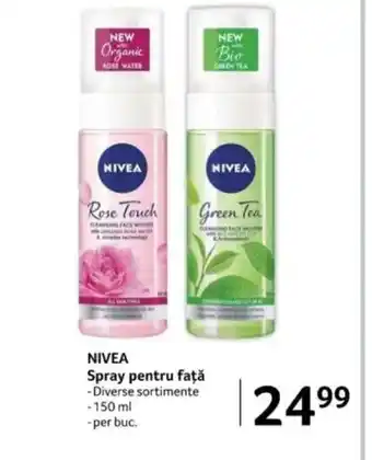 Selgros NIVEA Spray pentru față Ofertă