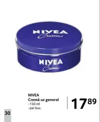 Selgros NIVEA Cremǎ uz general Ofertă