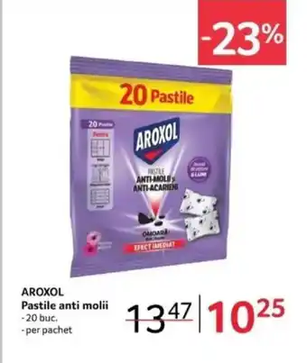 Selgros AROXOL Pastile anti molii Ofertă