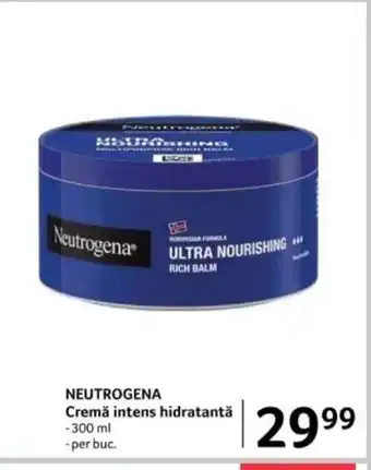 Selgros NEUTROGENA Cremă intens hidratantă Ofertă