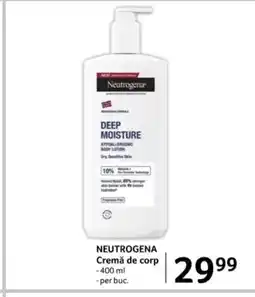 Selgros NEUTROGENA Cremă de corp Ofertă