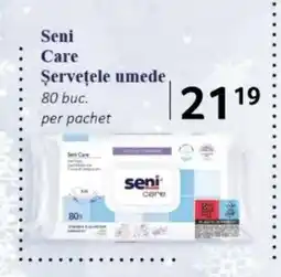 Selgros SENI Care Şervetele umede Ofertă