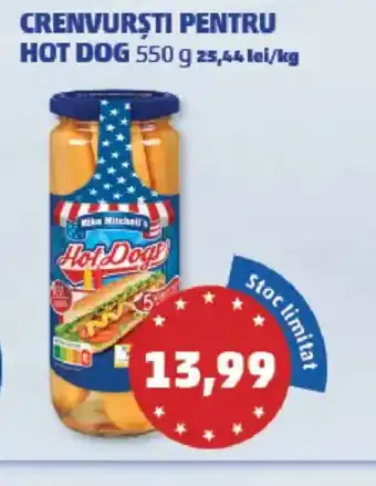 Penny Crenvurști pentru Hot dog Ofertă