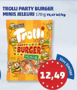 Penny Trolli party burger Minis jeleuri Ofertă