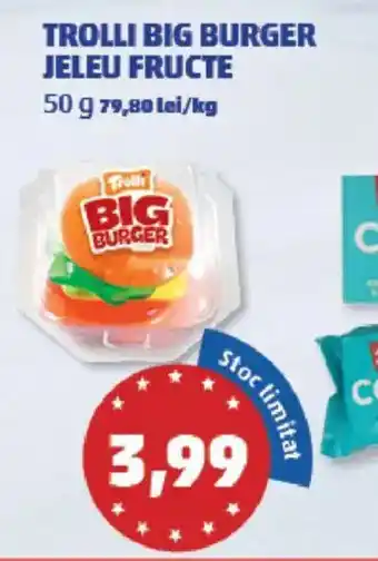 Penny TROLLI Big burger jeleu fructe Ofertă