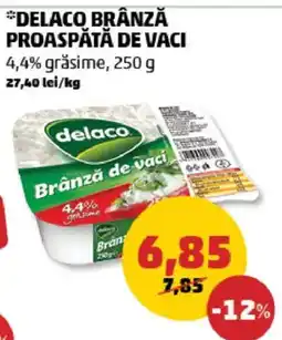 Penny DELACO Brânză proaspătă de vaci Ofertă