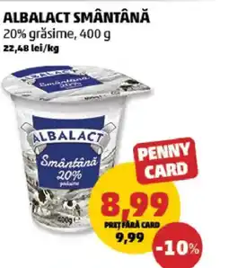 Penny ALBALACT Smântână Ofertă