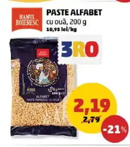 Penny Paste Alfabet Ofertă