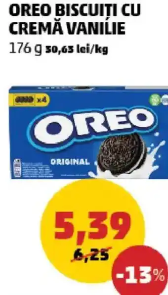 Penny OREO Biscuiti cu cremă vanilie Ofertă