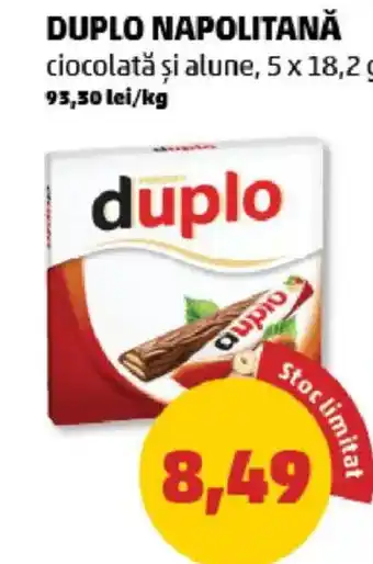 Penny Duplo napolitana Ofertă