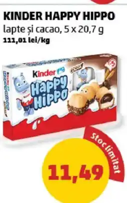 Penny KINDER Happy hippo Ofertă