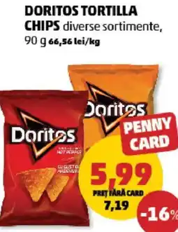 Penny DORITOS Tortilla chips Ofertă