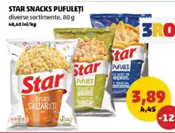 Penny Star snacks pufuleți Ofertă