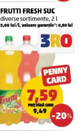 Penny FRUTTI FRESH Suc Ofertă