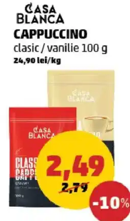 Penny CASA BLANCA Cappuccino clasic/vanilie Ofertă