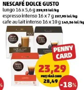 Penny NESCAFÉ Dolce gusto Ofertă