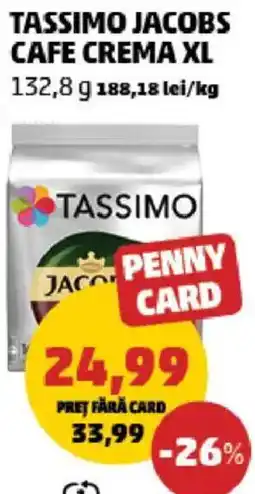 Penny TASSIMO Jacobs cafe crema xl Ofertă