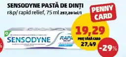 Penny SENSODYNE Pastă de dinti Ofertă