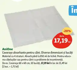 Fressnapf ANIONE Covorase absorbante pentru câini Ofertă