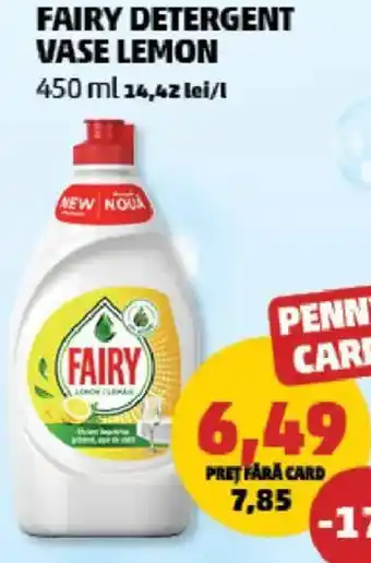 Penny FAIRY Detergent vase lemon Ofertă