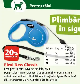 Fressnapf Flexi New Classic Lese pentru câini Ofertă