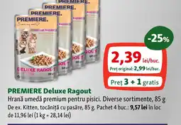 Fressnapf PREMIERE Deluxe Ragout Hrană umedă premium pentru pisici Ofertă