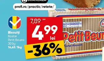 PROFI Biscuiţi Rostar Petit Beurre Ofertă