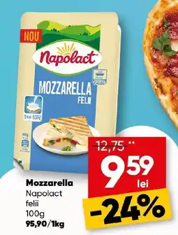 PROFI Mozzarella Napolact felii Ofertă