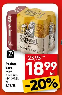 PROFI Pachet bere Kozel premium Ofertă