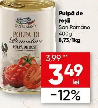 PROFI Pulpă de roșii San Romano Ofertă