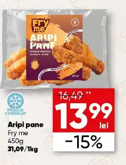 PROFI Aripi pane Fry me Ofertă