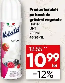 PROFI Produs îndulcit pe bază de grăsimi vegetale Hulala UHT Ofertă