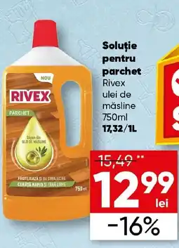 PROFI Soluţie pentru parchet Rivex ulei de măsline Ofertă