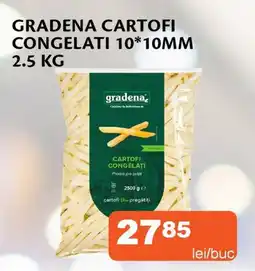 Unicarm GRADENA Cartofi congelati 10*10mm Ofertă