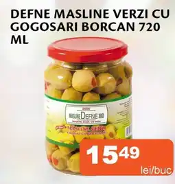 Unicarm Defne masline verzi cu gogosari borcan Ofertă