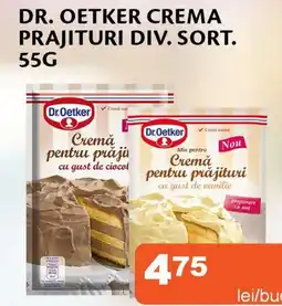 Unicarm DR. OETKER Crema prajituri div. sort. Ofertă