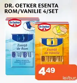 Unicarm DR. OETKER Esenta rom/vanilie Ofertă