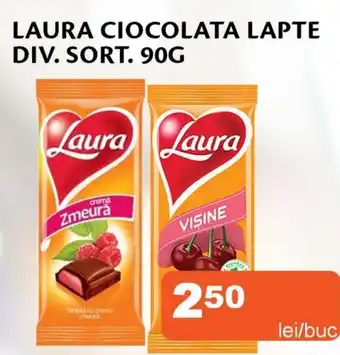 Unicarm Laura ciocolata lapte div. sort. Ofertă